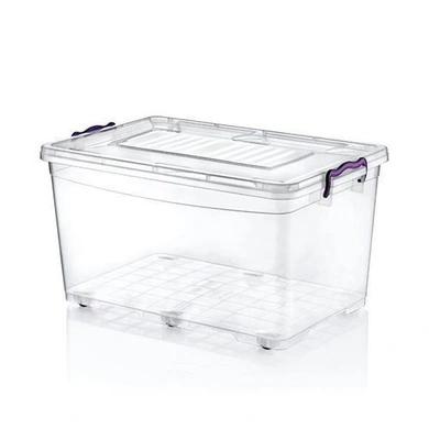 HOBBY LIFE 50ltr Plastic Container with Wheel-4824