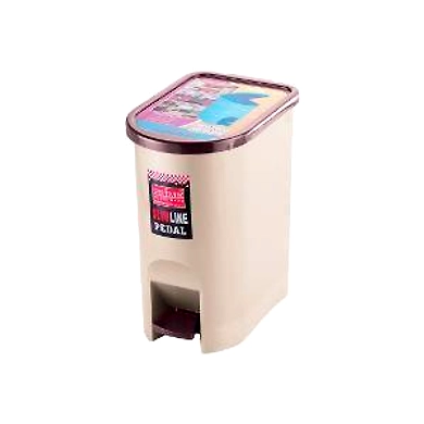 Prime Houseware Slim Line Pedal Waste Bucket-10294