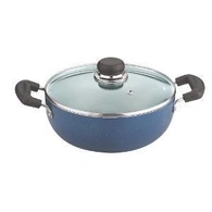 Vinod Platimum Triply Stainless Steel nonstick Kadai with Lid 4.5