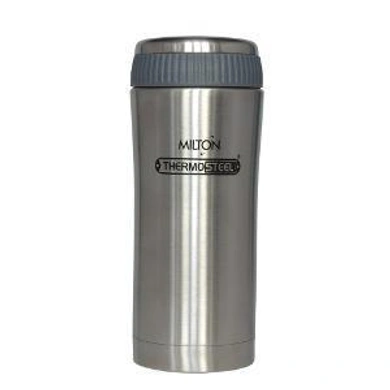 Milton Thermosteel Plain Lid Flask Stainless Steel Plain 500 ml