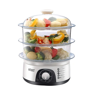 Russell 800 Watts Food Steamer White-32063