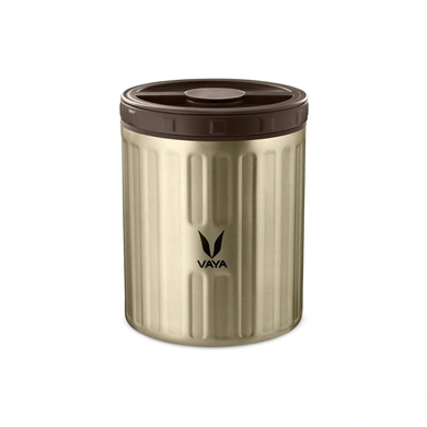 Vaya Preserve Stainless Steel Food Storage Container, Graphite-44228