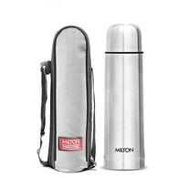 Milton Thermosteel Optima 420 Stainless Steel Flask, 420ml, Steel