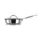 Stahl Triply Stainless Steel Artisan Frypan with Lid, 4420, 20cm, 1.3-Liters-5274-sm
