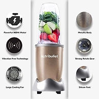 Nutribullet PRO High Speed Blender/Mixer/Smoothie Maker - 900 Watts - 12 Pcs Set