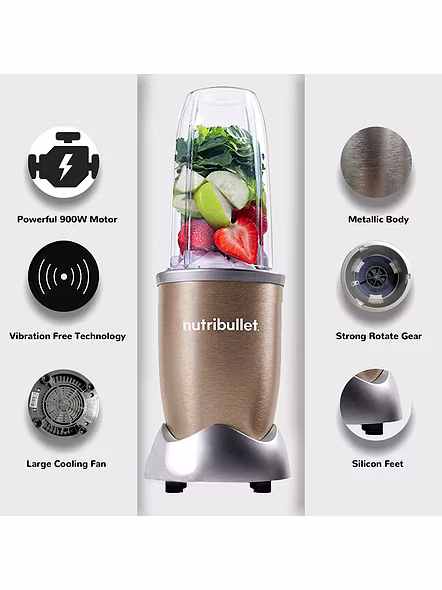Nutribullet PRO High Speed Blender/Mixer/Smoothie Maker - 900 Watts - 12 Pcs Set-3