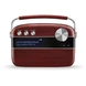 Saregama Carvaan Hindi - Portable Music Player with 5000 Preloaded Songs, FM/BT/AUX (Cherrywood Red)-Cherrywood Red-6-sm