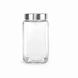Cello Qube Fresh Glass Storage Container, 2.25 Litre, Transparent-38920-sm