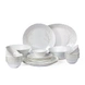 Cello Imperial Winter Frost Opalware Dinner Set,  27pcs-29185-sm