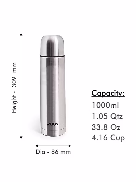 MLTN FLASK THERMOSTEEL 1L-13