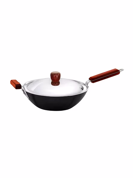 Hawkins Futura Non-Stick Stir-Fry Wok 3 Litre with Stainless Steel lid - IQ74