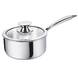 Alda Tri-Ply Vitale Sauce Pan with Lid 16cm 1.4 Litre-49803-sm
