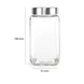 Cello Qube Fresh Glass Storage Container, 1.8 Litre, Transparent-2-sm