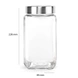 Cello Qube Fresh Glass Storage Container, 2.25 Litre, Transparent-2-sm