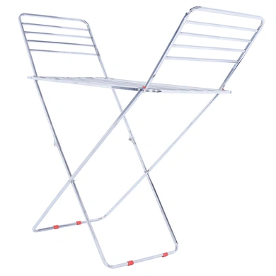 Anjali Square Pipe Stainless Steel Clothes Drying Stand-Small-3