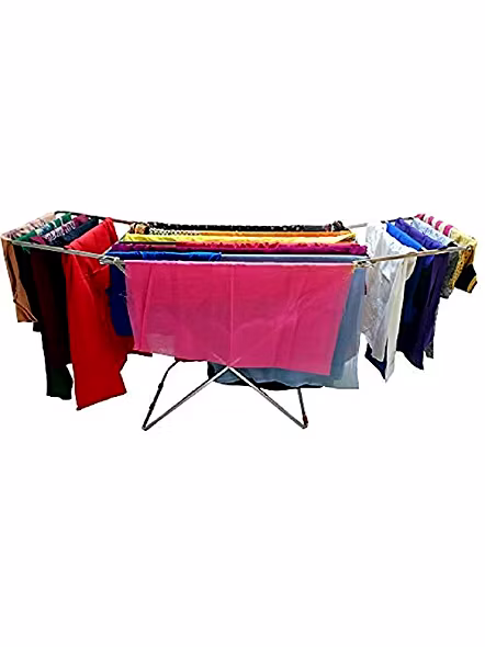 Anjali Square Pipe Stainless Steel Clothes Drying Stand