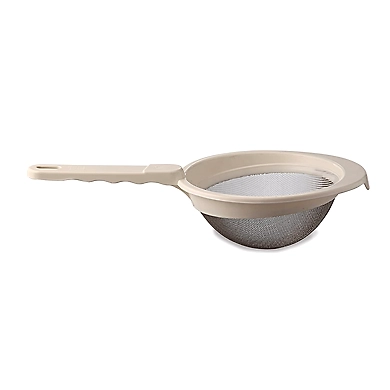 All Time Plastic Strainer with Stainless Steel Mesh, 18.5cm-36189