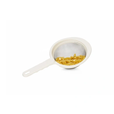 All Time Plastic Strainer with Stainless Steel Mesh, 18.5cm-3