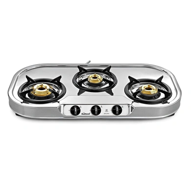 Sunflame Cooktop Spectra Range 3 Burner  Stainless Steel (N) Gas Stove-1