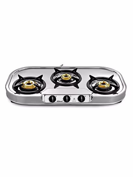 Sunflame Cooktop Spectra Range 3 Burner  Stainless Steel (N) Gas Stove
