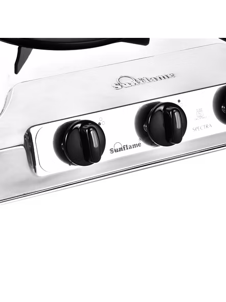 Sunflame Cooktop Spectra Range 3 Burner  Stainless Steel (N) Gas Stove-3