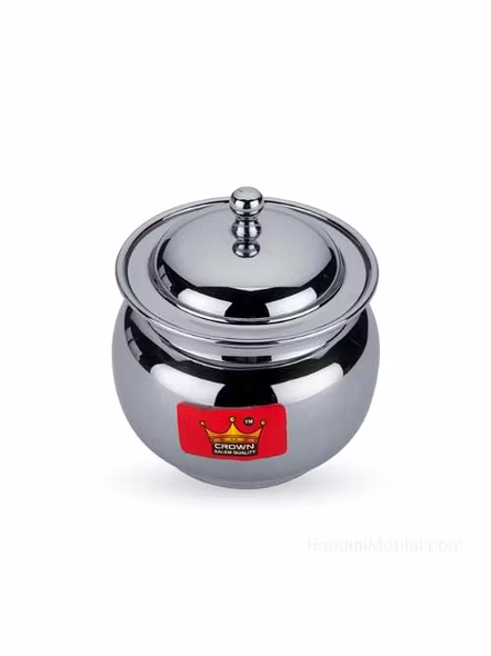 Crown Taj Ghee Pot with Spoon-1