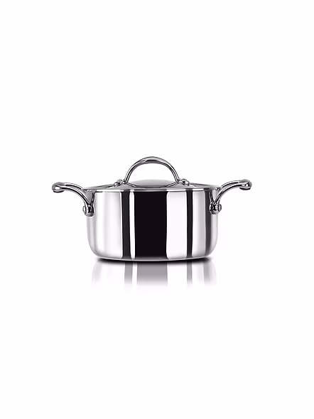 Stahl Triply Stainless Steel Artisan Casserole with lid 