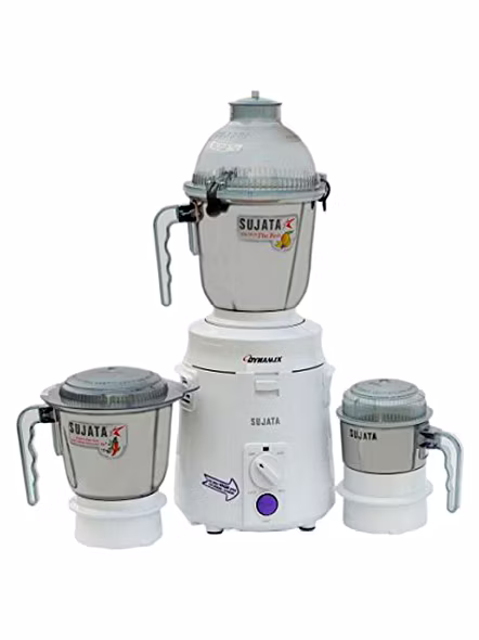Sujata Dynamix DX Mixer Grinder, 900W, 3 Jars