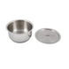 Stahl Triply Stainless Steel Artisan Tope with Lid-14cm/1ltr-1-sm