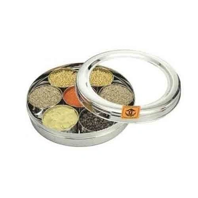 Unique Stainless Steel Spice / Masala Box Sleek S/T-12142
