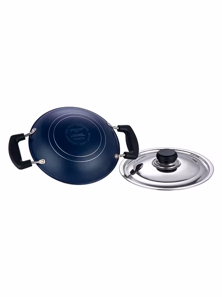 Vinod Zest Non Stick Appachetty with Lid- 20 cm-3