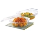 Borosil Glass Casserole - Oven and Microwave Safe Serving Bowl with Glass Lid, 700ml-1-sm