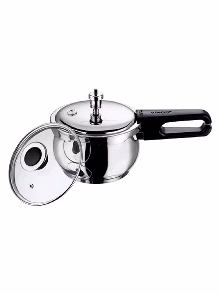 Vinod 18/8 Stainless Steel Splendid Plus Pressure Cooker (Induction Friendly)-5109