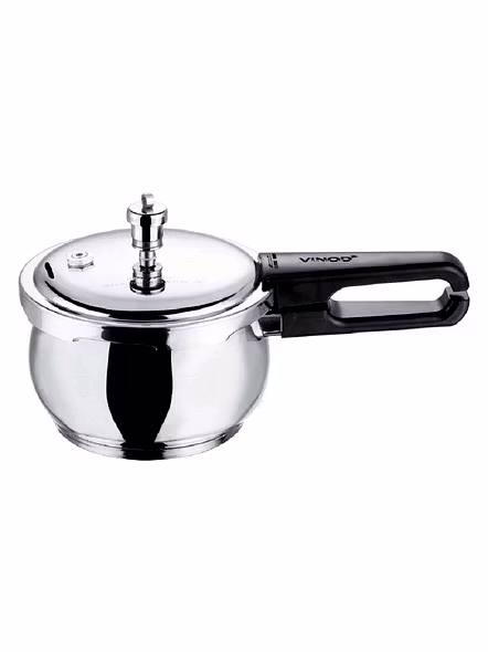 Vinod 18/8 Stainless Steel Splendid Plus Pressure Cooker (Induction Friendly)-3.5ltr-1