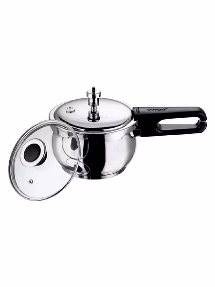 Vinod 18/8 Stainless Steel Splendid Plus Pressure Cooker (Induction Friendly)