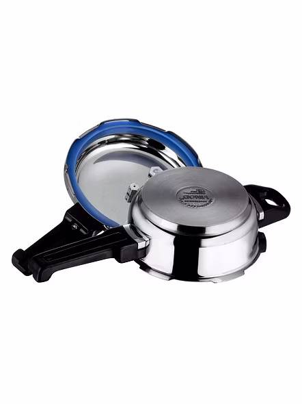 Vinod 18/8 Stainless Steel Pressure Pan with Lid (Induction Friendly)-Mini-3