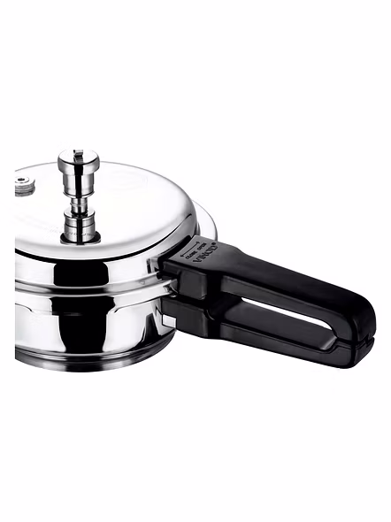 Vinod 18/8 Stainless Steel Pressure Pan with Lid (Induction Friendly)-Mini-4