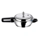 Vinod 18/8 Stainless Steel Pressure Pan with Lid (Induction Friendly)-8305-sm