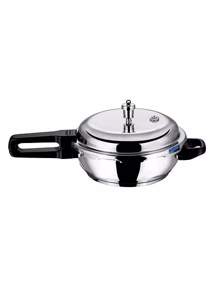 Vinod 18/8 Stainless Steel Pressure Pan with Lid (Induction Friendly)-8305