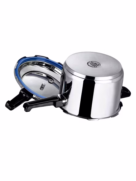 Vinod 18/8 Stainless Steel Pressure Cooker - 10 Ltr (Induction Friendly)-4