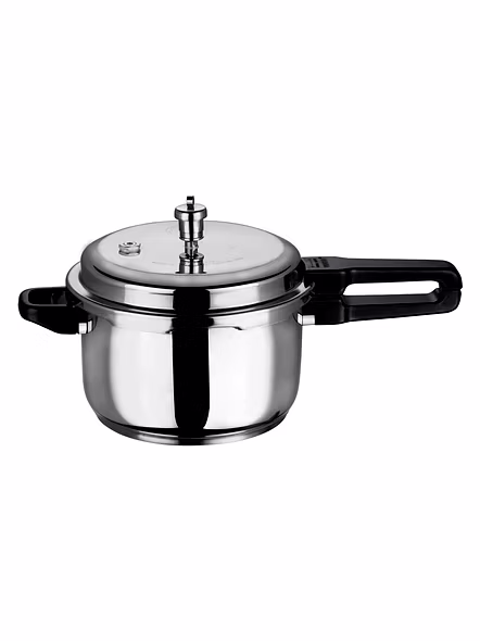 Vinod 18/8 Stainless Steel Pressure Cooker -5 Ltr (Induction Friendly)