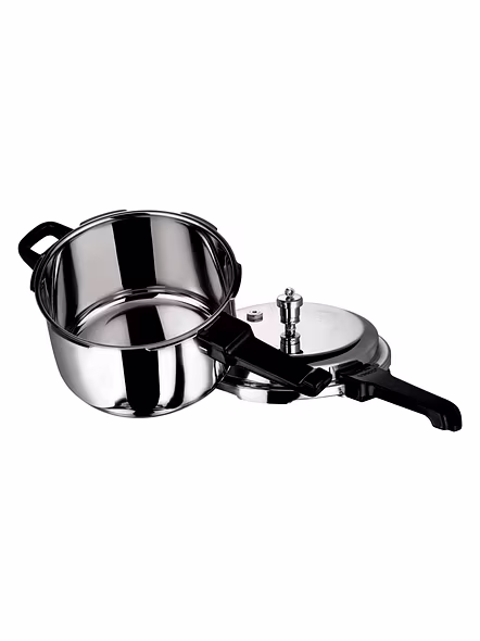 Vinod 18/8 Stainless Steel Pressure Cooker -5 Ltr (Induction Friendly)-2