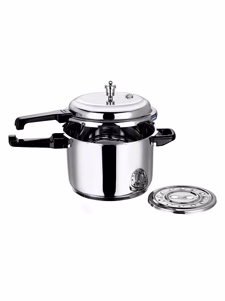 Vinod 18/8 Stainless Steel Pressure Cooker -8 Ltr (Induction Friendly)-2