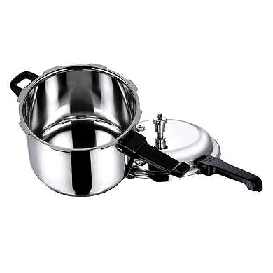 Vinod 18/8 Stainless Steel Pressure Cooker -8 Ltr (Induction Friendly)-5