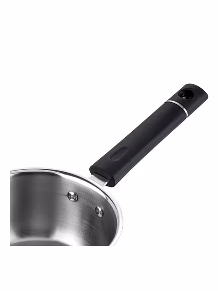 Vinod Stainless Steel Tivoli Saucepan Without Lid-(Induction Friendly)-14cm-1.1 Ltr-3