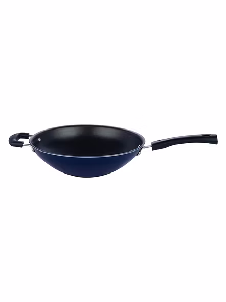 Vinod Cookware Zest Non Stick Wok - 28 Cm-28cm
