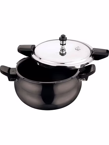 Vinod Hard Anodised Magic Pressure Cooker- (Induction Friendly)