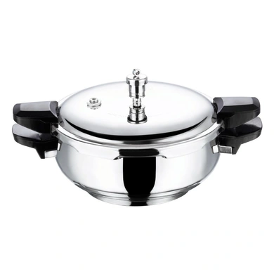 Vinod 18/8 Stainless Steel Magic Pressure Cooker - (Induction Friendly)-29884
