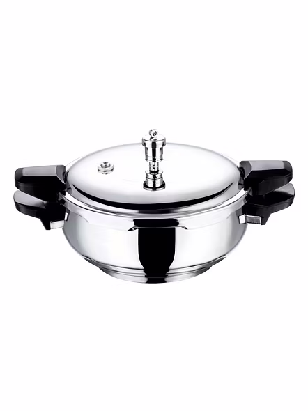 Vinod 18/8 Stainless Steel Magic Pressure Cooker - (Induction Friendly)