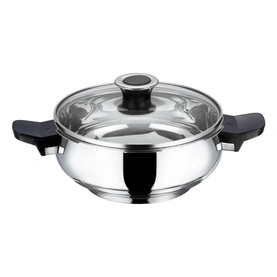 Vinod 18/8 Stainless Steel Magic Pressure Cooker - (Induction Friendly)-3.5Ltr-2